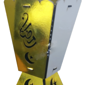 فانوس ذهبي رباعي